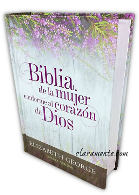 Biblia Mujer Conforme al Corazón de Dios RV1960 tapa dura