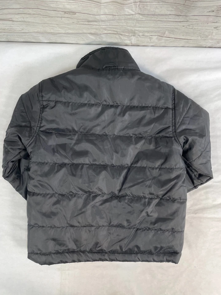 Reebok Boys Black Zipper Front Jacket Size 7 - Image 2 of 4