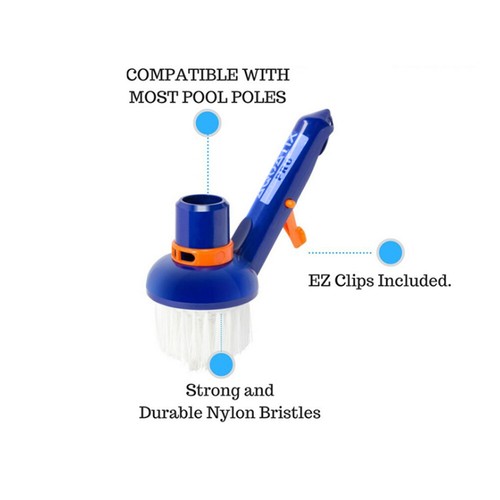 Swimming Pool Vacuum Cleaner Suction Head Brush Bottom Ground Cleaning Tool - Picture 4 of 6