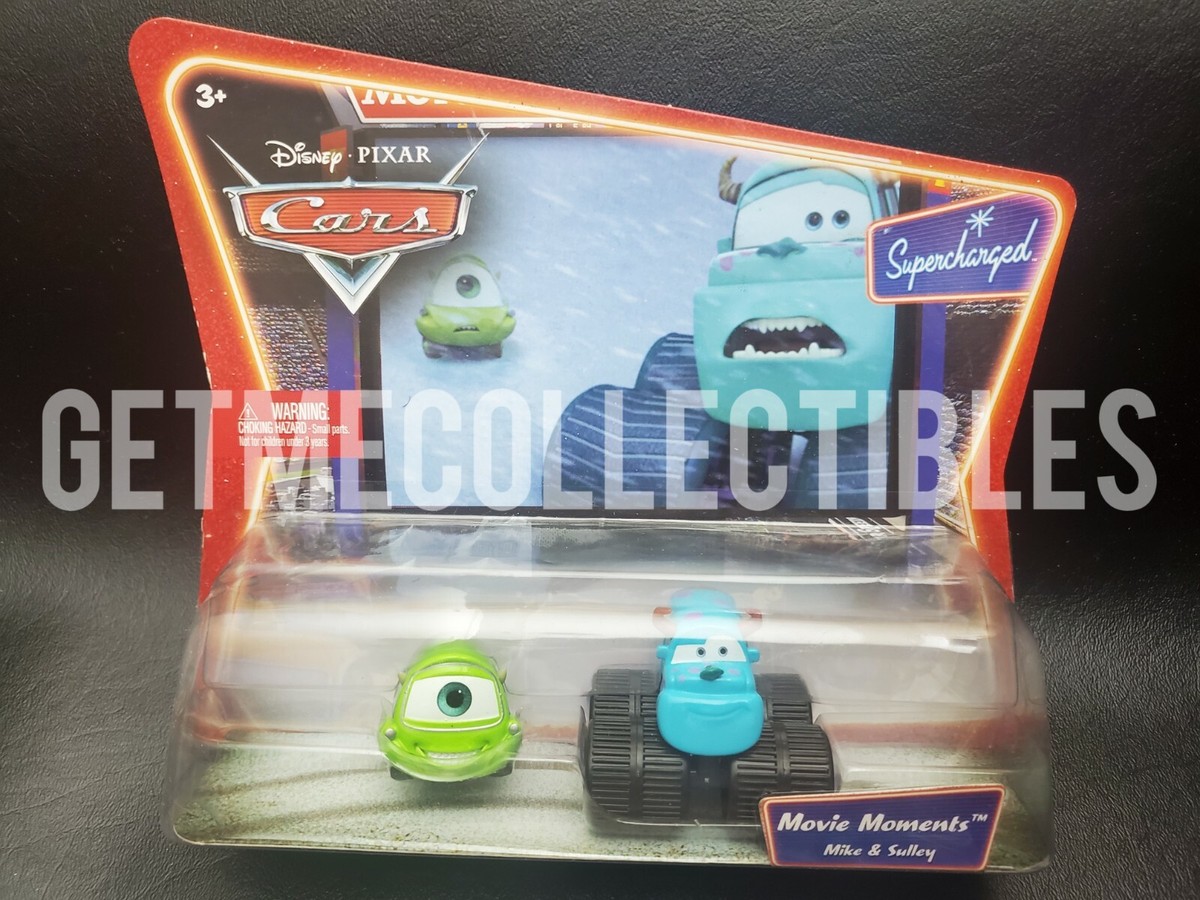DISNEY PIXAR CARS MIKE SULLEY MONSTER'S INC 2 PACK SC SAVE 6