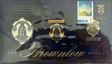 2014 Brownlow medal limited of 5 PNC sealed cards editions 2336 to 2340 of 2500