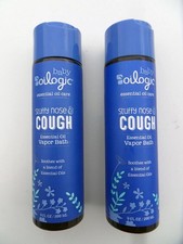 Oilogic Stuffy Nose Cough Baby Safe Essential Oil Vapor Bath 9 fl oz. 2 Pack