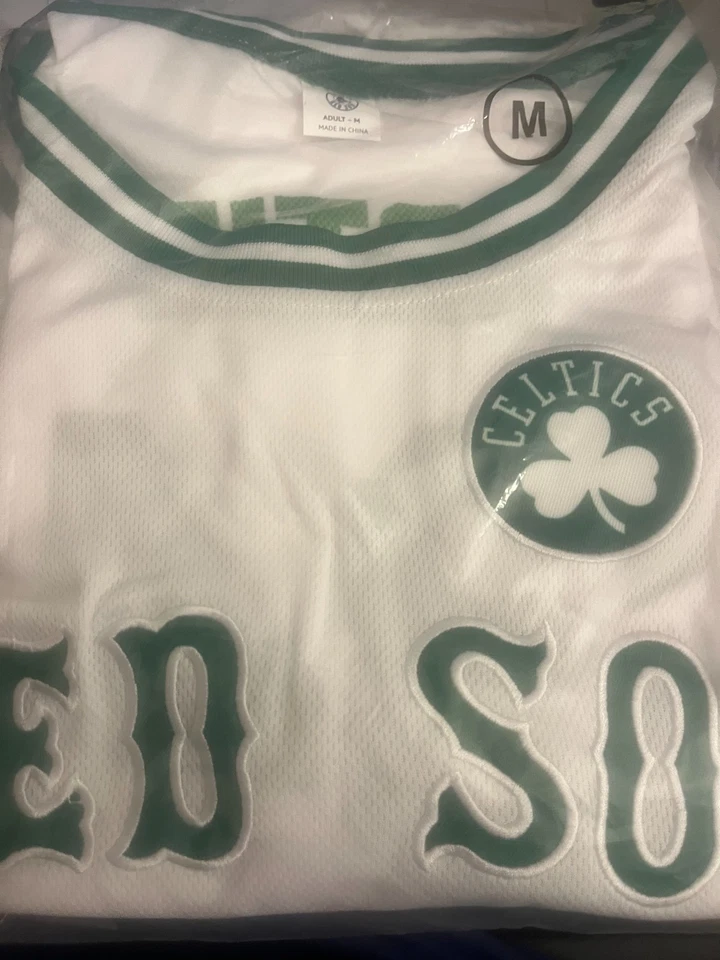 2025 Celtics Day DAVID ORTIZ Boston Red Sox Basketball Jersey SGA Size Medium - Image 3 of 3