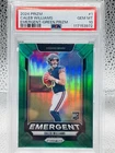 CALEB WILLIAMS - 2024 Panini Prizm Emergent #1 Green Wave Prizm (RC) PSA 10