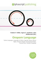Frederic P. Miller (U. A.) | Oropom Language | Taschenbuch | Englisch (2026)