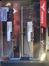 Team Group T-Force Vulcan Z DDR4 Desktop Memory Kit 16GB (2x8GB, 3200MHz) NEW 