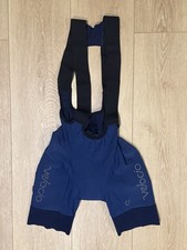 Velocio Bavaglino Donna Piccolo Concept Corto Ciclismo Navy Imbottito con Camoscio Flyfree
