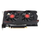 ♢Graphics Card 6GB GDDR5 192BIT Double Fan PCIE 2.0 16X Slot Supports DVI VGA HD