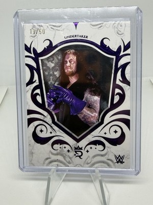 2025 Topps Royalty WWE Undertaker Purple 11/50!