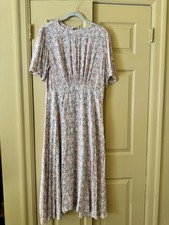 Faithfull The Brand Beline Floral Midi Dress Women’s Size L