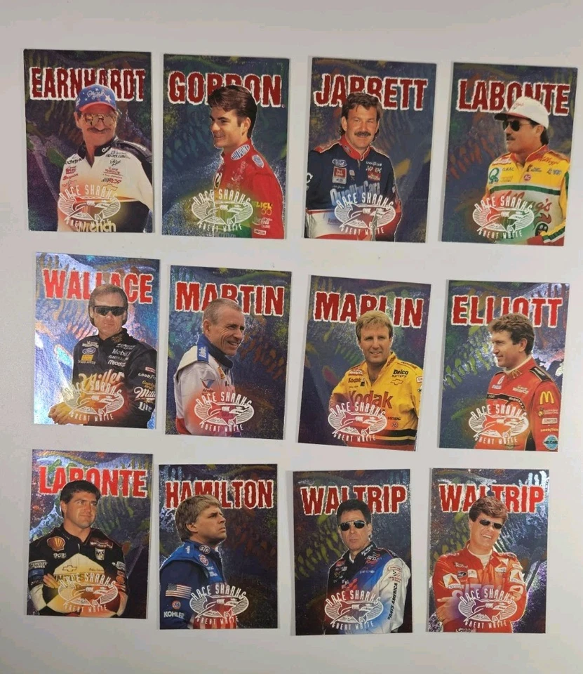 1997 Race Sharks GREAT WHITE Set of 43 plus checklist cards w/case 1 of 2500 - Image 4 of 4