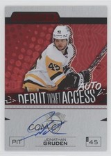 2023 Credentials Debut Ticket Access Red 89/99 Jonathan Gruden #DTAA-JG Auto uk2