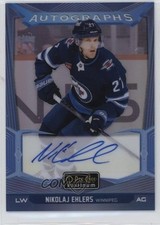 2024-25 O-Pee-Chee Platinum Blue Rainbow Auto Nikolaj Ehlers #BA-NE