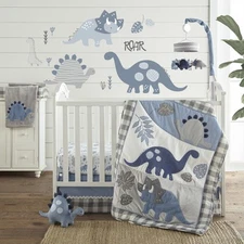 Kipton 4PC Bedding Set - Q, DR, FS, Wall Decal - Levtex Baby