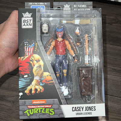 Casey Jones Loyal Subjects Teenage Mutant Ninja Turtles BST AXN TMNT Figure