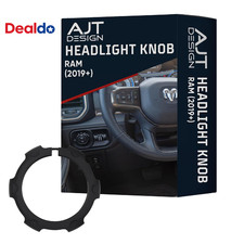 Headlight Switch Knob Compatible with 2019 RAM Trucks  Switch Panel Upgrade, A