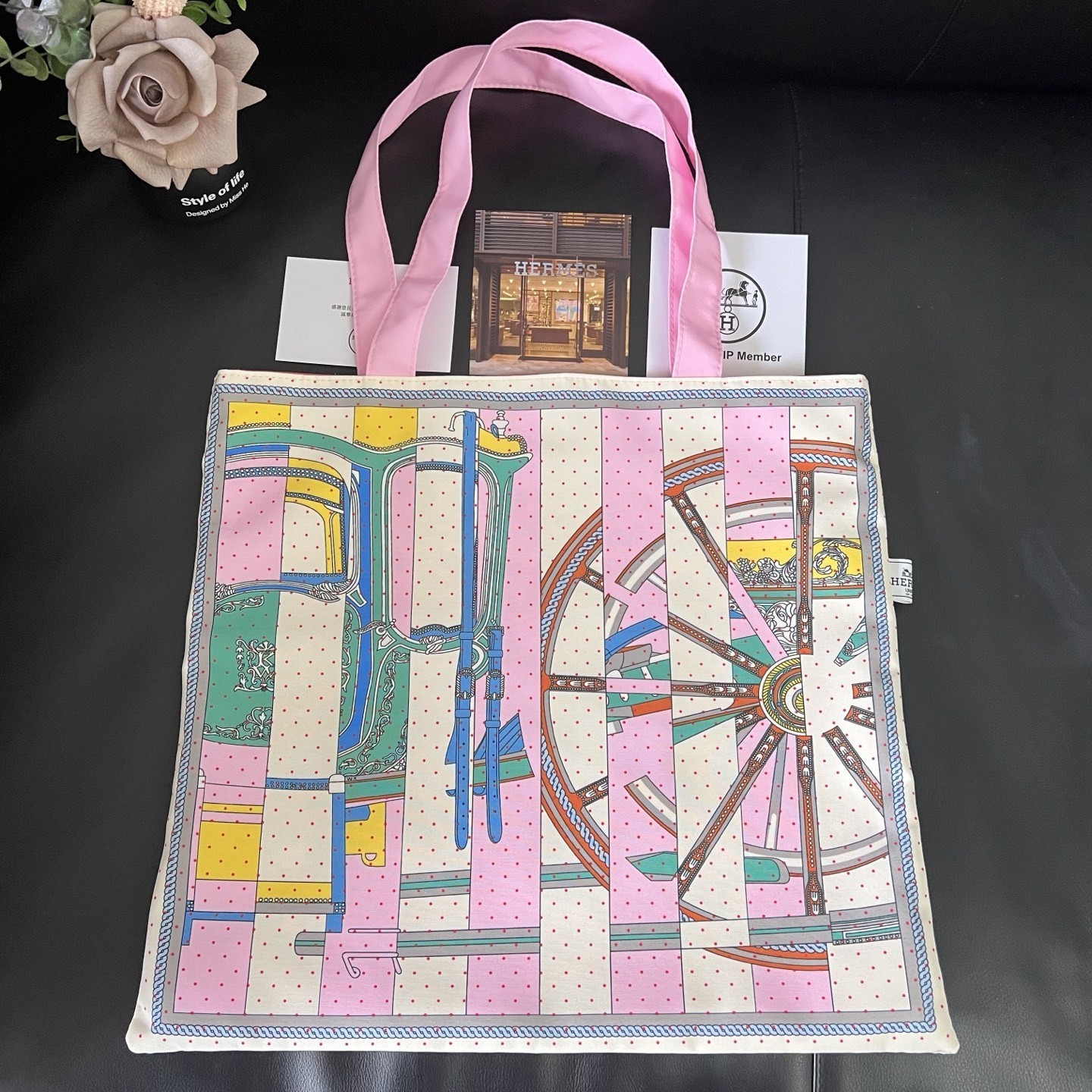 Pink Novelty Women's Tote Bag Shoulder Bag New