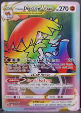 Hisuian Decidueye VSTAR 195/189 Astral Radiance Rainbow Pokemon Card ENG on eBay