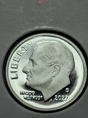 2022-S ROOSEVELT DIME. SILVER .999 PROOF