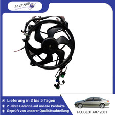 🇩🇪 KÜHLERLÜFTERMOTOR ➤ PEUGEOT 607 99-2004 1250F8 ♻️