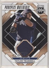 2020 Panini Elite Extra Edition Prospect Materials Black Taylor Trammell 9b4