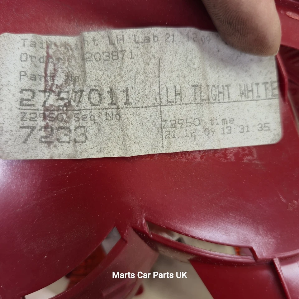 Luz trasera transparente lateral pasajero bmw mini r56 Foto 4 de 4