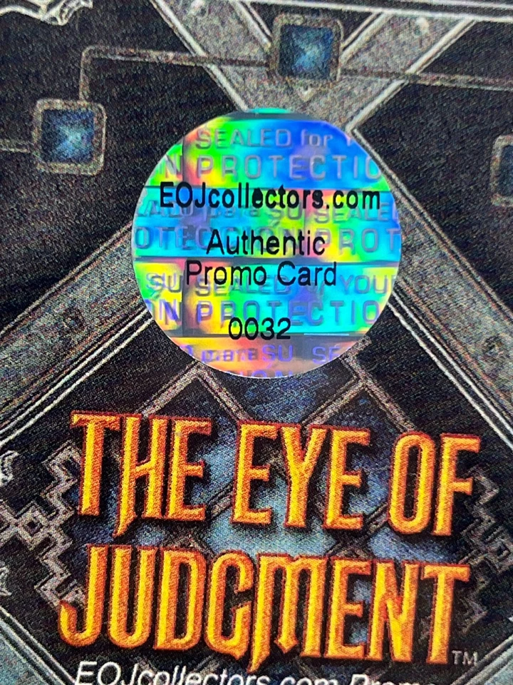 PS3 Eye Of Judgment PROMO Card Signed Rubber Ducky Hologram Avalos Newsletter 32 - Image 3 of 3