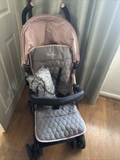 Silver Cross Pop Pushchair Pink Blush Grey Buggy Pram Stroller From Birth To 4