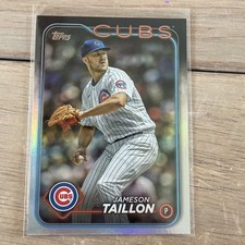 2024 Topps Series 1 - Jameson Taillon #182 Rainbow Foil