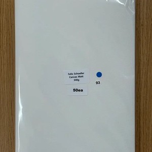 Felix Scholler Canvas Matte 340g for Inkjet 7x10 inch 50 Sheets Germany