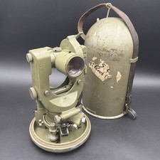Early Wild Heerbrugg Theodolite Swiss Made Bullet Case Serial # 37053