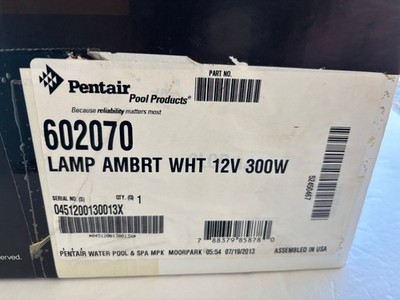 NEW Open Box Pentair 602070 Amerbrite White LED Lamp 12V 300W Pool Light Replace