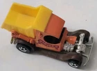 Vintage 1977 Hot Wheels Orange Yellow Truckin' Dump “A” Truck’n Loose Diecast