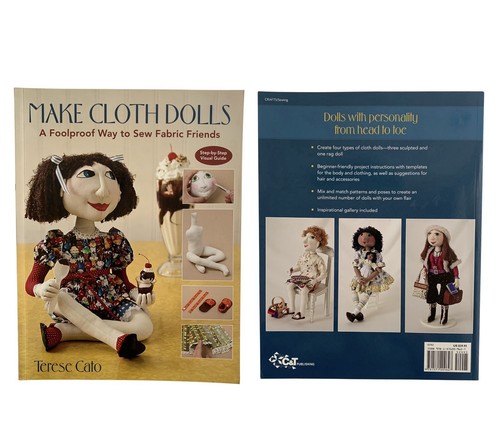 Lot of 6 Softcover Books On Dolls, Doll Clothes & Doll Making - Afbeelding 2 van 7