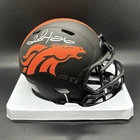Clinton Portis Eclipse Autographed Broncos Mini Helmet (BAS)
