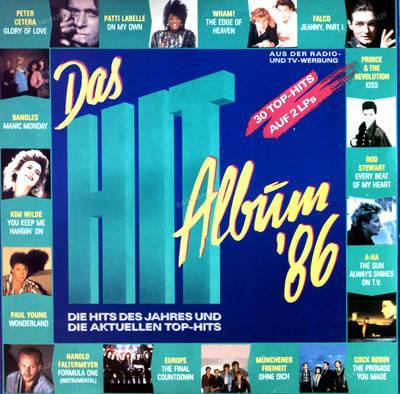 Various - Das Hit Album '86 2LP (VG+/VG) .