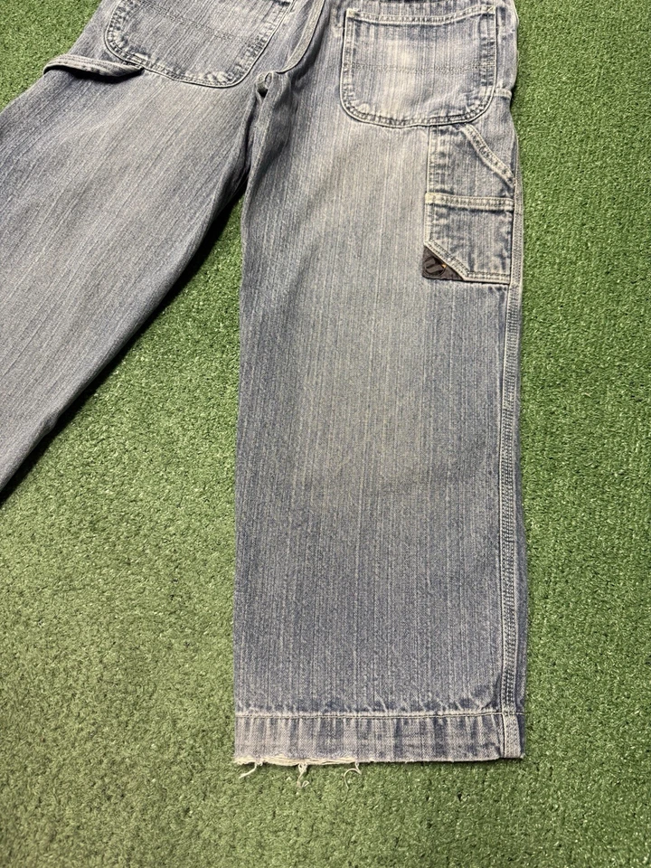 Pantalones cargo holgados vintage Y2K Urban Pipeline UP niños talla 14 Husky 30x25 azul Foto 3 de 4