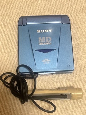 SONY MZ-E33 MiniDisc Player Walkman Battery Control Japan |NO DUTY
