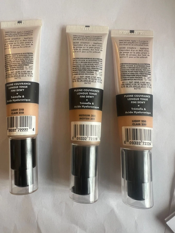 E.L.F ELF CAMO CC CREAM - SPF FOUNDATION FACE CREAM MOISTURISING - Image 2 of 2