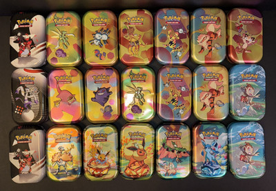 Pokémon 151 Mini Tin EMPTY   No Cards or Coins   Buy 2+ & Save! - YOU PICK!