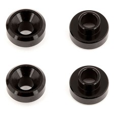 Image of Associated Aluminium Servo Washers Black (4)