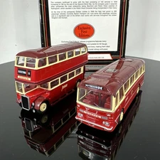EFE 1:76 OO Ref  99905  LEYLAND RTL BUS / HARRINGTON GRENADIER COACH BARTON SET