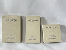 L'occitane En Provence Travel Hotel Set Sewing Kit, Shower Cap, And Shoe Mitt