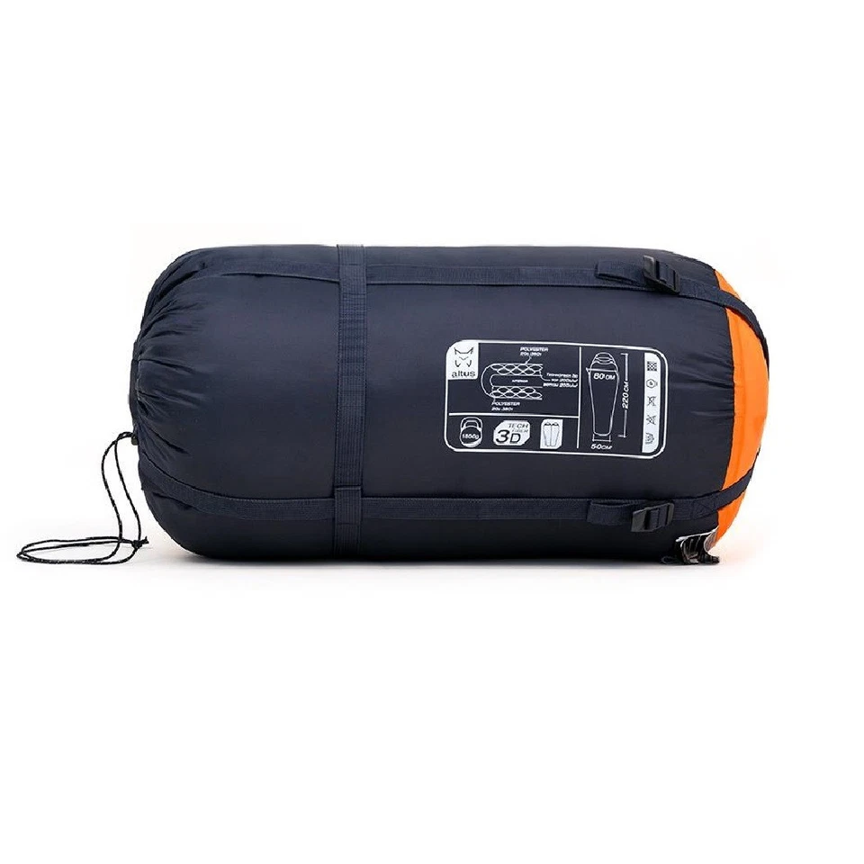 Expeditionsschlafsack Mumienschlafsack Schlafsack Tibet 1800 - 30 Grad koppelbar - Image 4 of 4