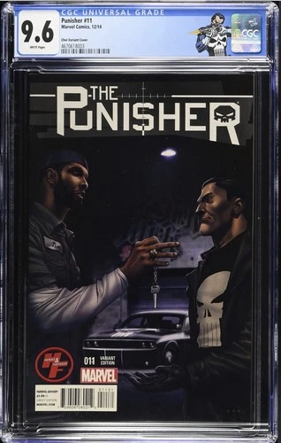 Punisher 11 (2014), Tim Duncan, Choi Heroes & Fantasies Variant, CGC Graded 9.6