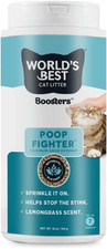 Boosters Poop Fighter Natural and Sustainable Cat Litter Additive Elimin