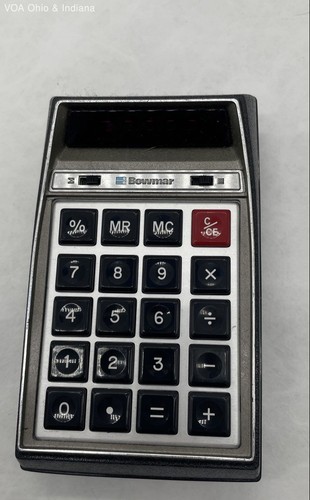 Vintage Bowmar MX75 Five Function Calculator w Box WORKS - Picture 4 of 9