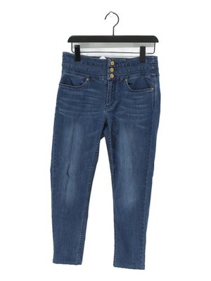 Evisu Damen Jeans W 30 in Blau Baumwolle