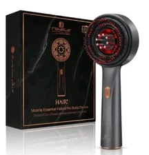 ROYALE Hair FOLLICA Pro SCALP CORDLESS Massage Device NEW SEALED