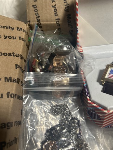 Vintage Jewelry 8 + Lbs Lot WEARABLE Estate Collection Wholesale VTG MIX Tangle - Picture 3 of 11
